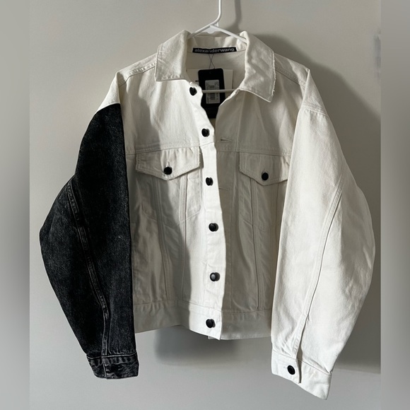 Alexander Wang Game Denim Jacket - Sz Small, NWT - Picture 3 of 9